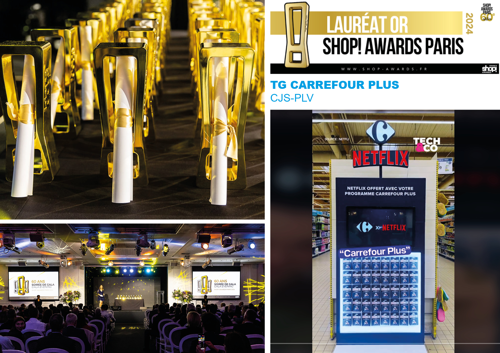 SHOP AWARDS PARIS 2024  LAUREAT AWARD DOR